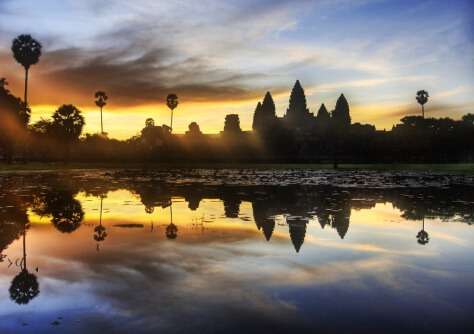 Angkor Wat at sunrise
