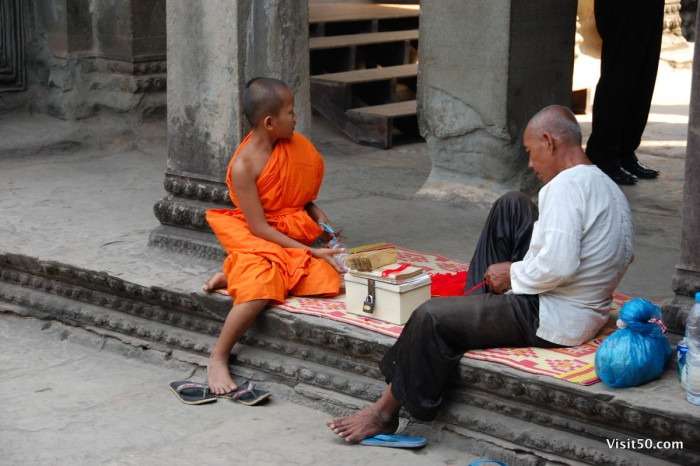 a youthful monk learns to read the future